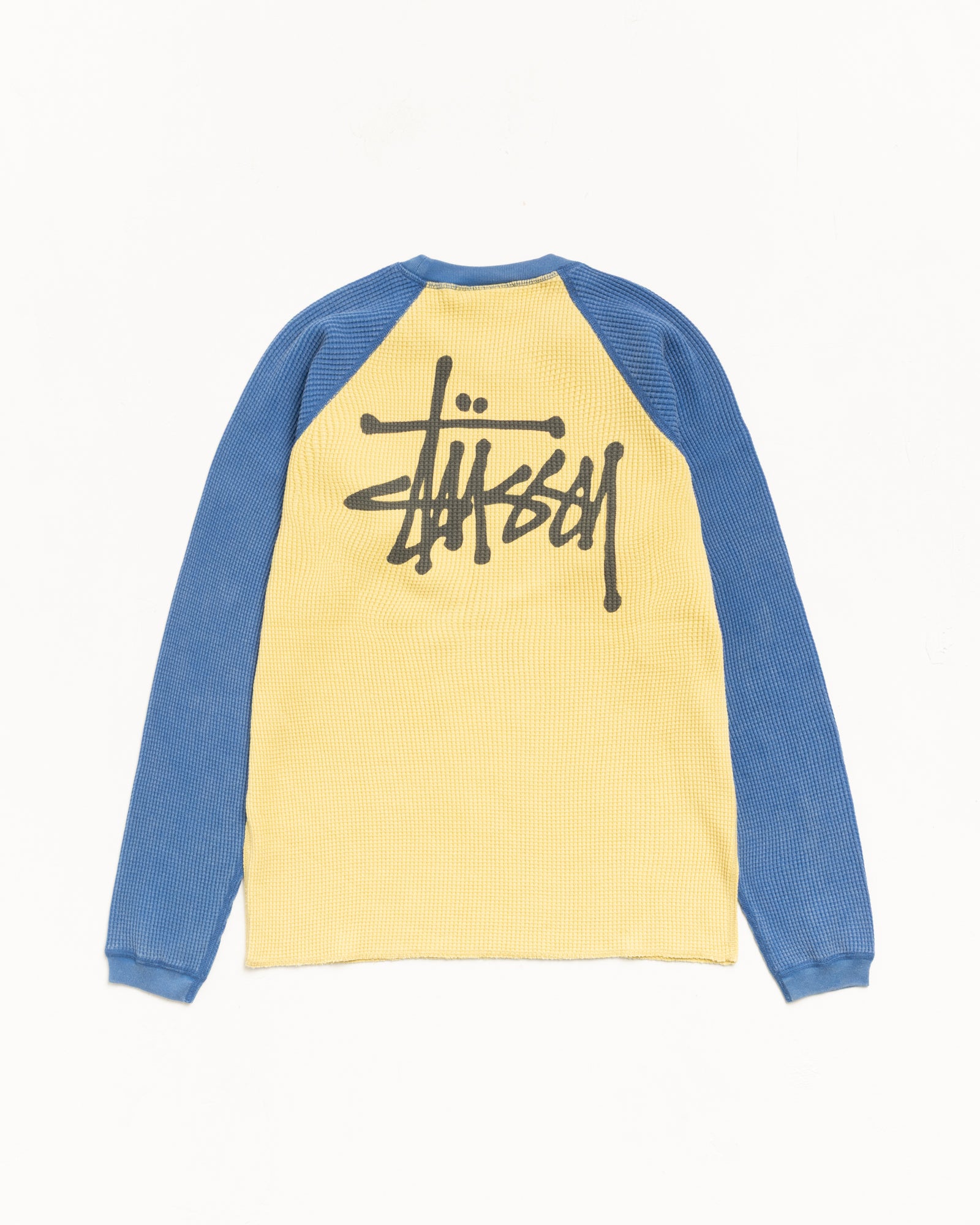 BASIC STÜSSY THERMAL 2 TONE、YELLOW