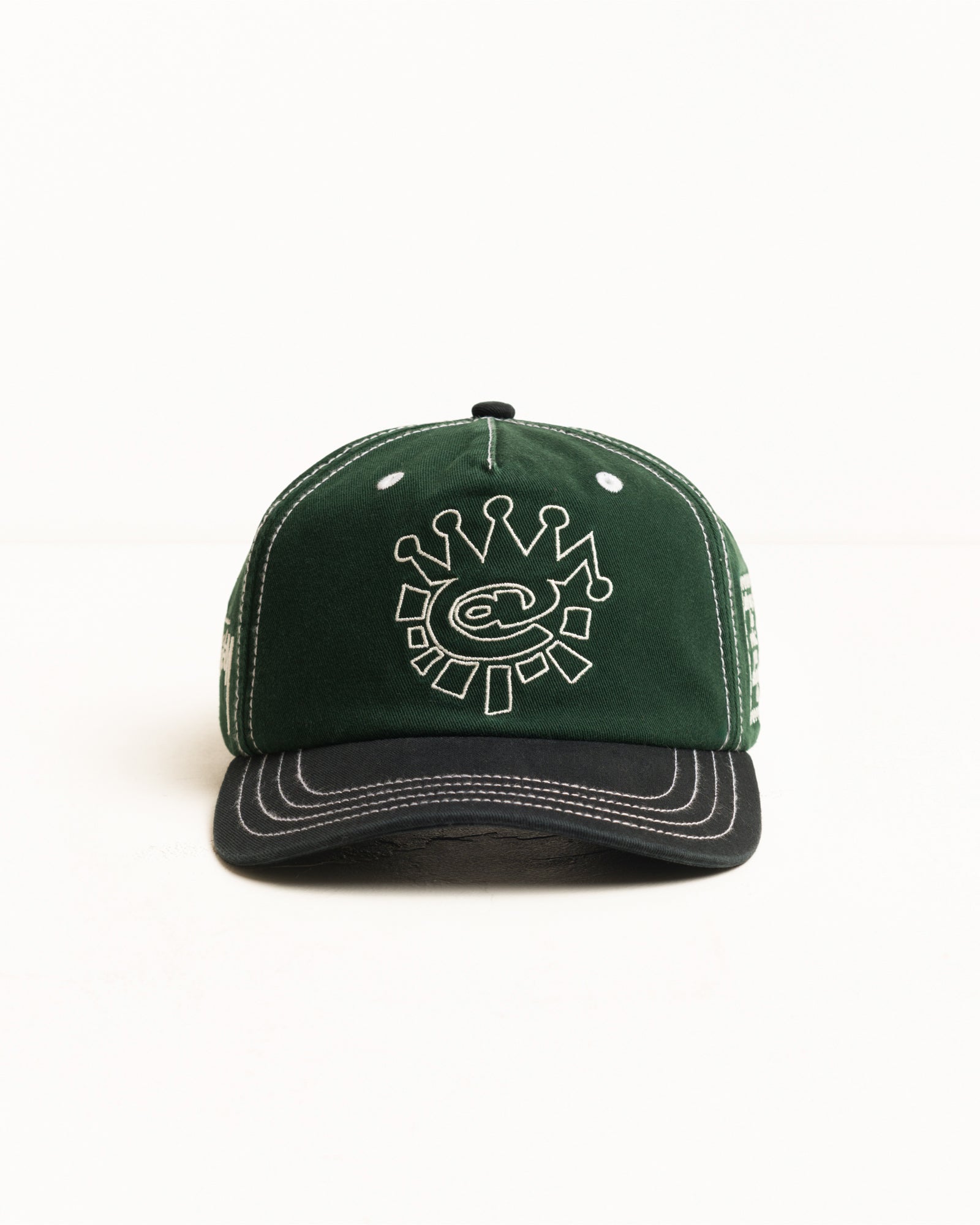 STÜSSY & ALWAYS SNAPBACK CAP, Hunter