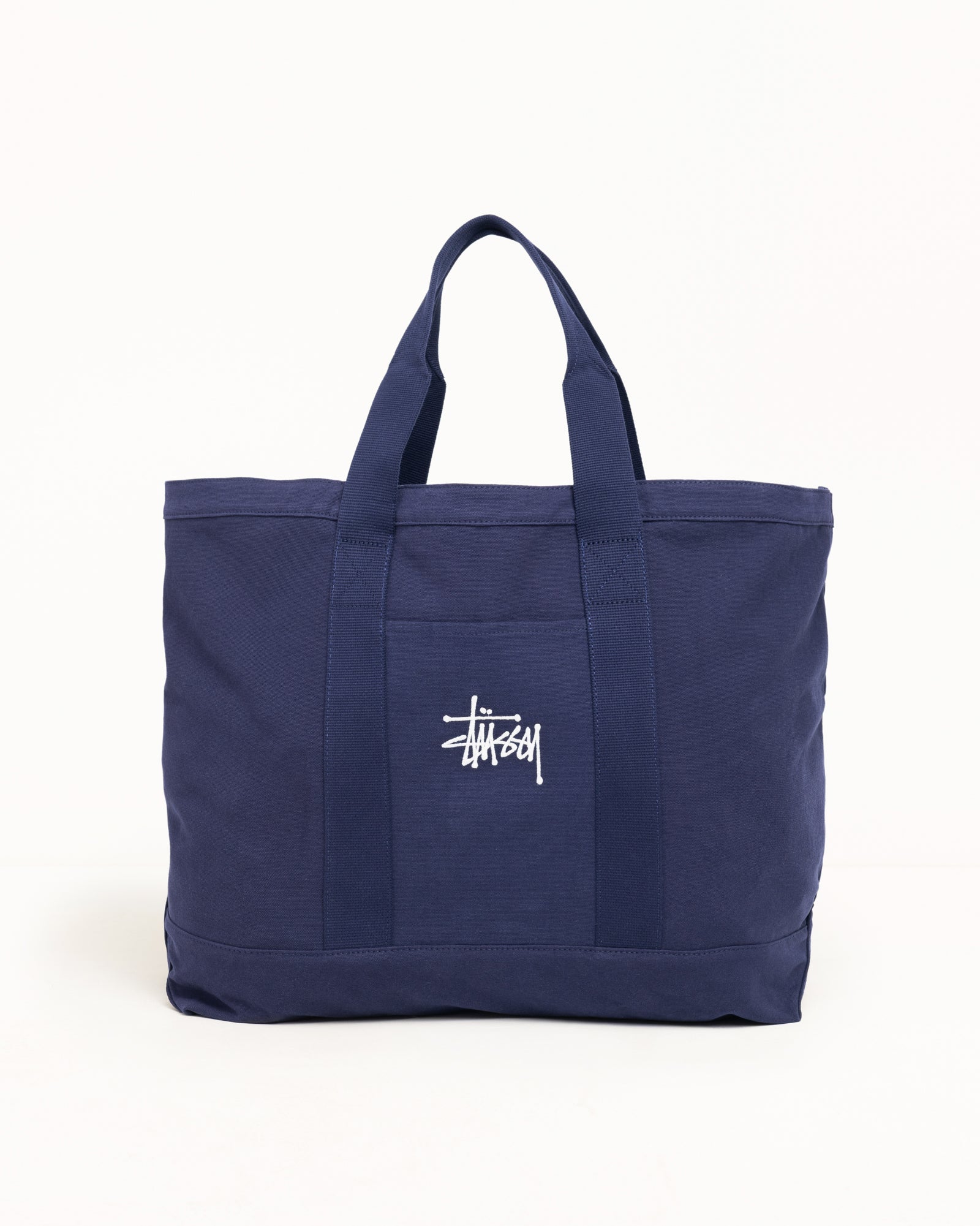 CANVAS EXTRA LARGE TOTE、Navy