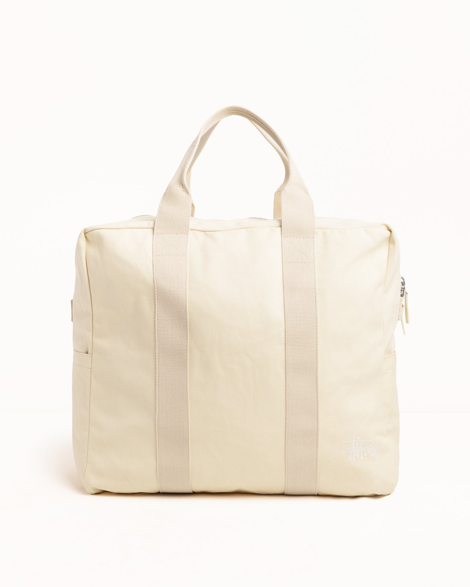 CANVAS FLIGHT BAG, Natural