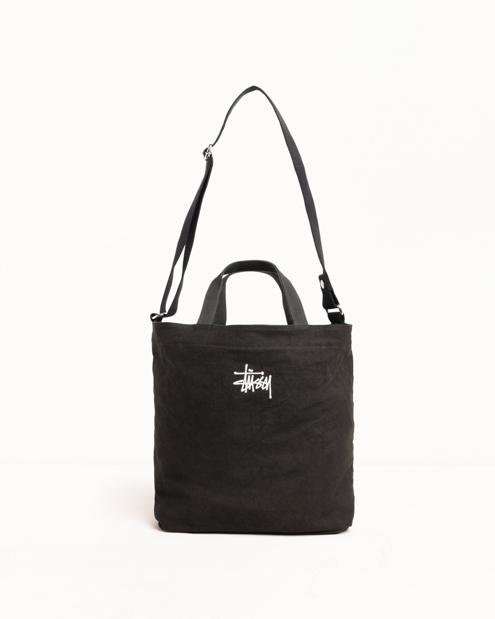 CANVAS CROSSBODY BAG, Washed Black
