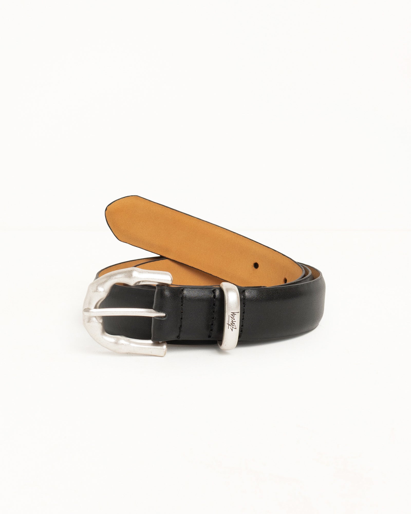 BAMBOO BUCKLE BELT, Onyx