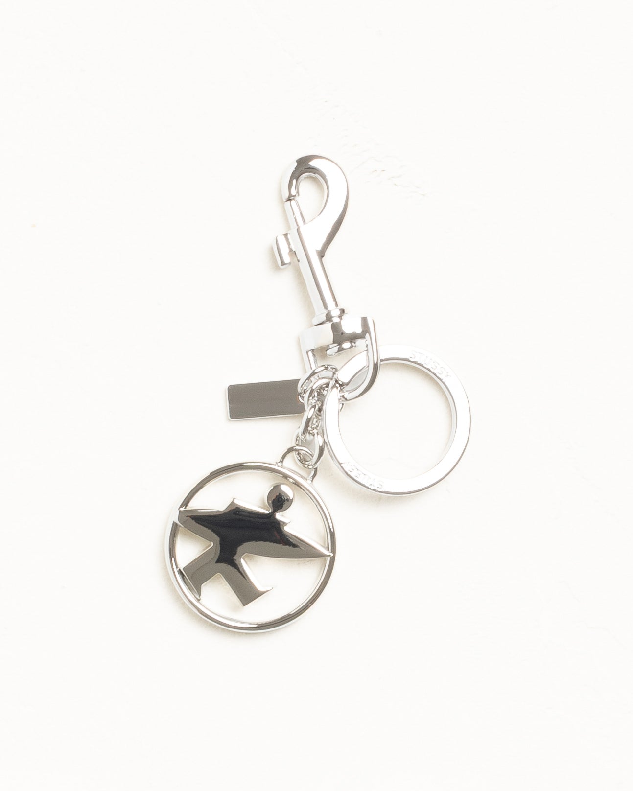 SURFMAN KEYCHAIN, Silver