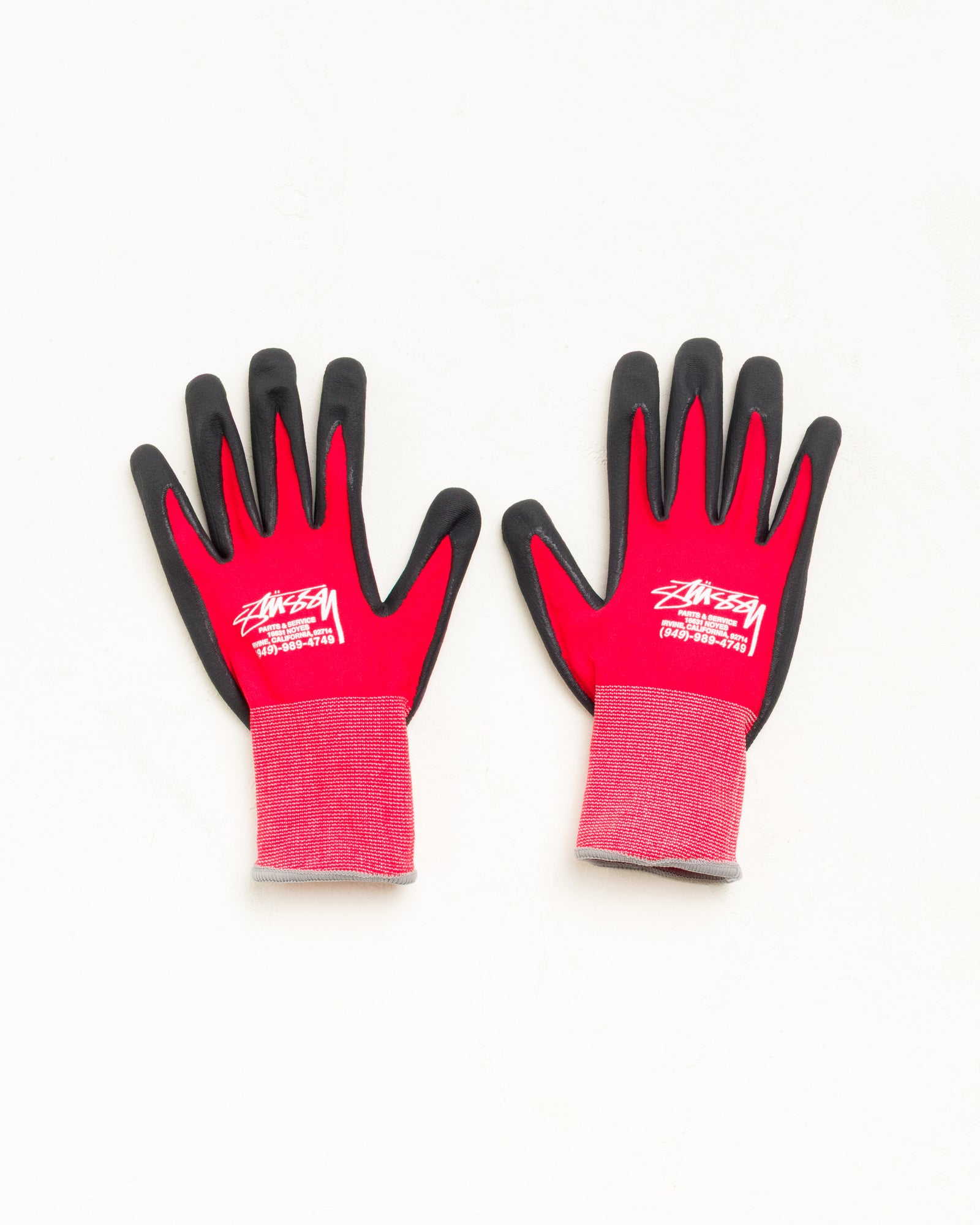 UTILITY GLOVES 2-PACK、Black/Red