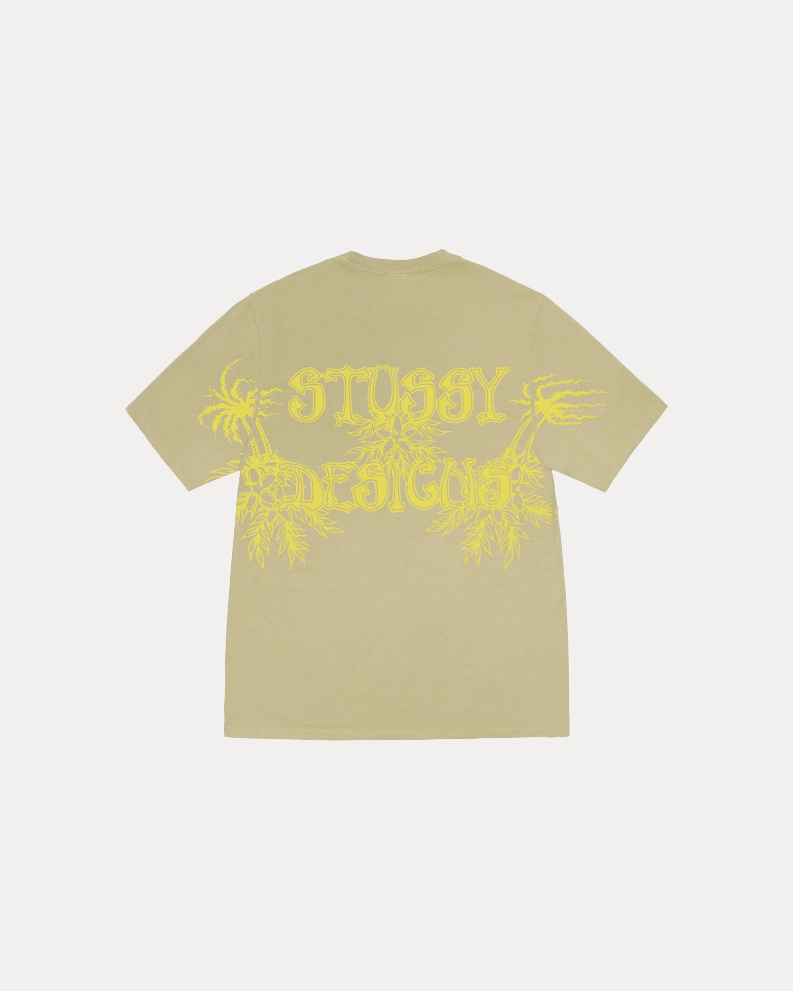 WES PALMS PIG DYED TEE, ELM
