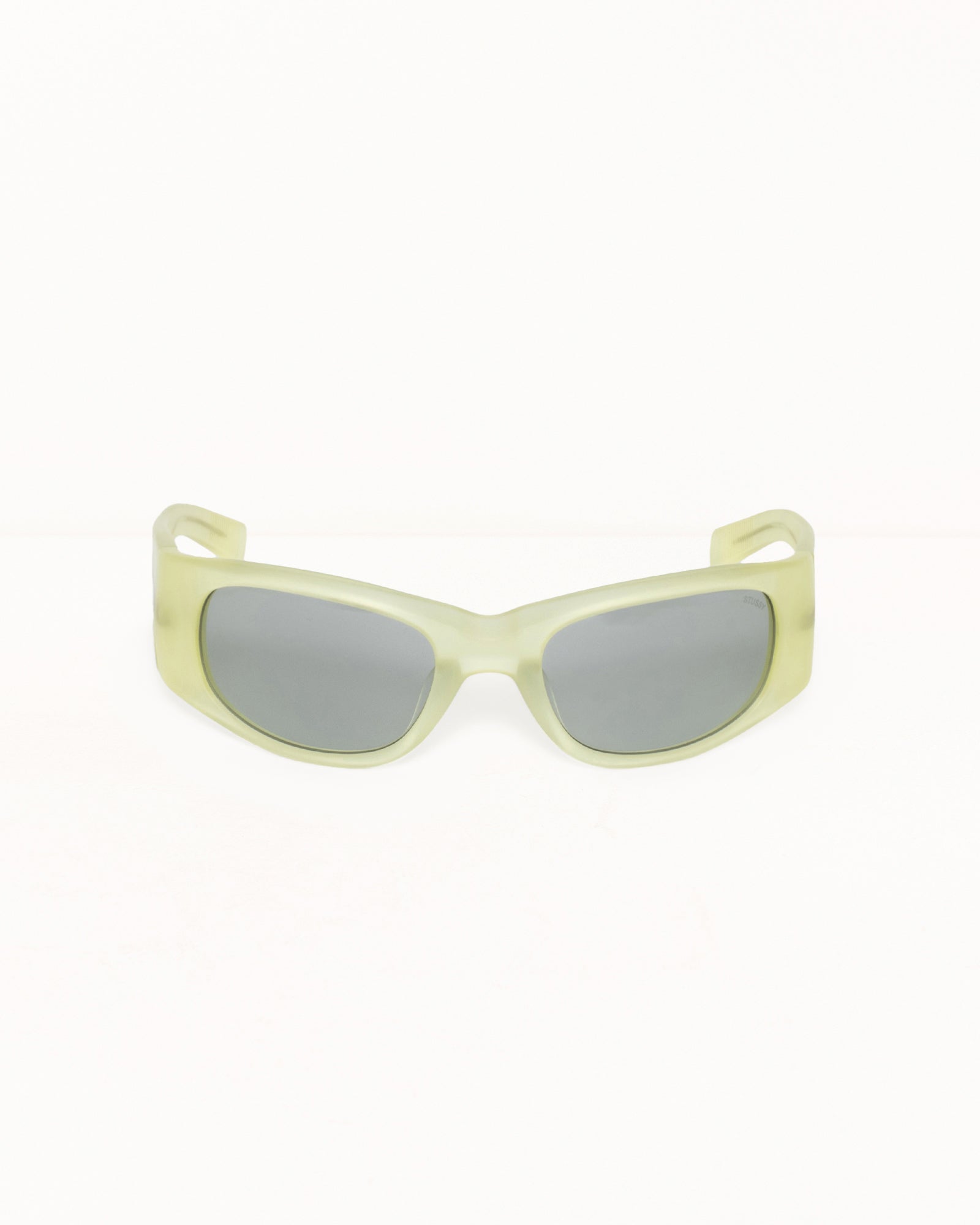 RENE SUNGLASSES、Matte Yellow / Light Grey Lens