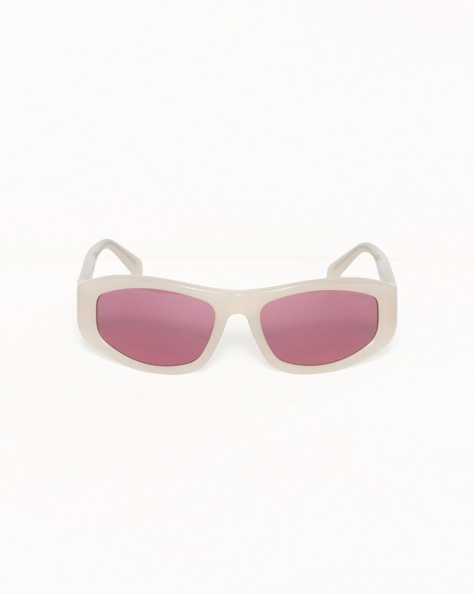 LANDON SUNGLASSES, Cream / Pink Lens