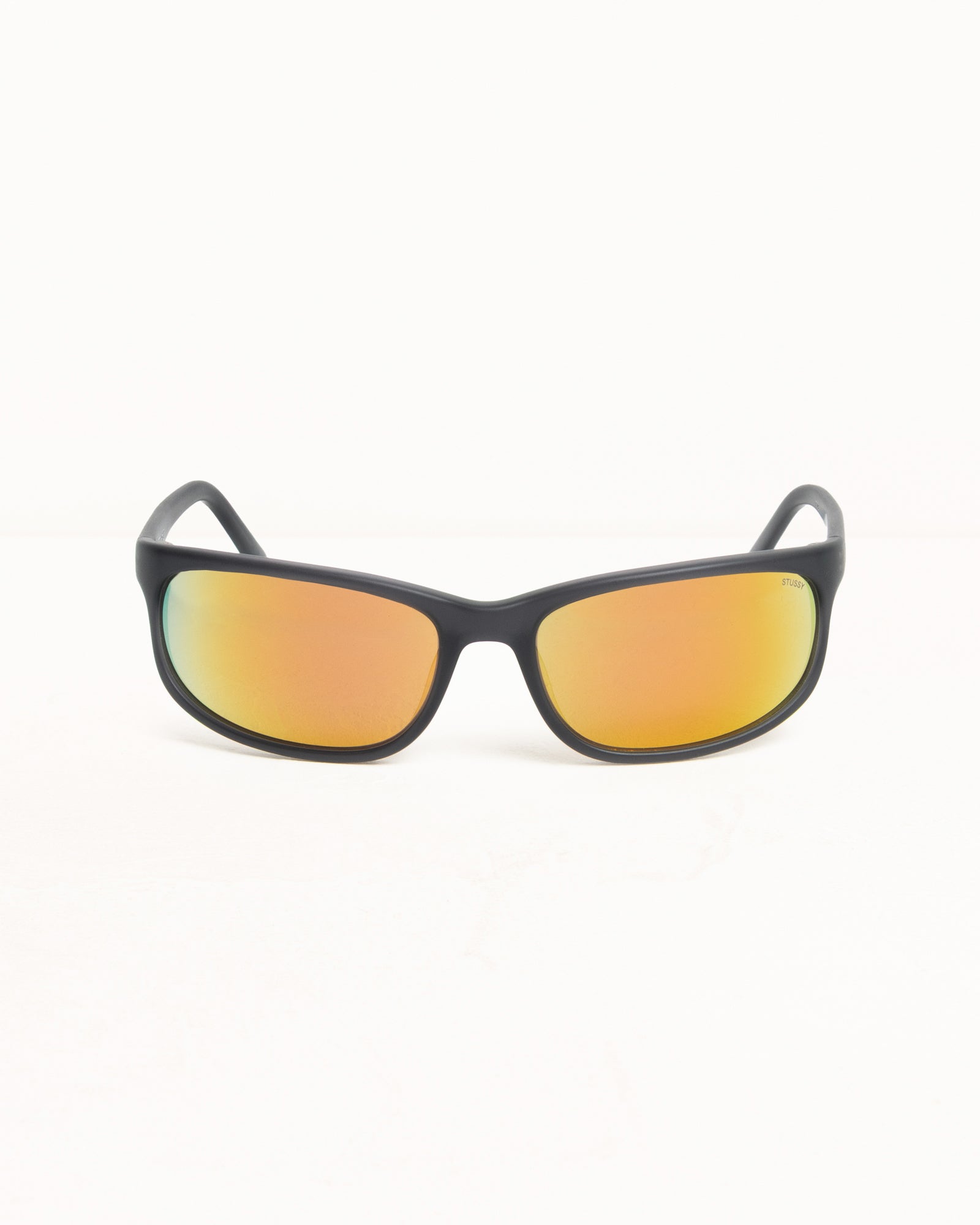 JULIAN SUNGLASSES, Frost Black/Orange Mirror Lens
