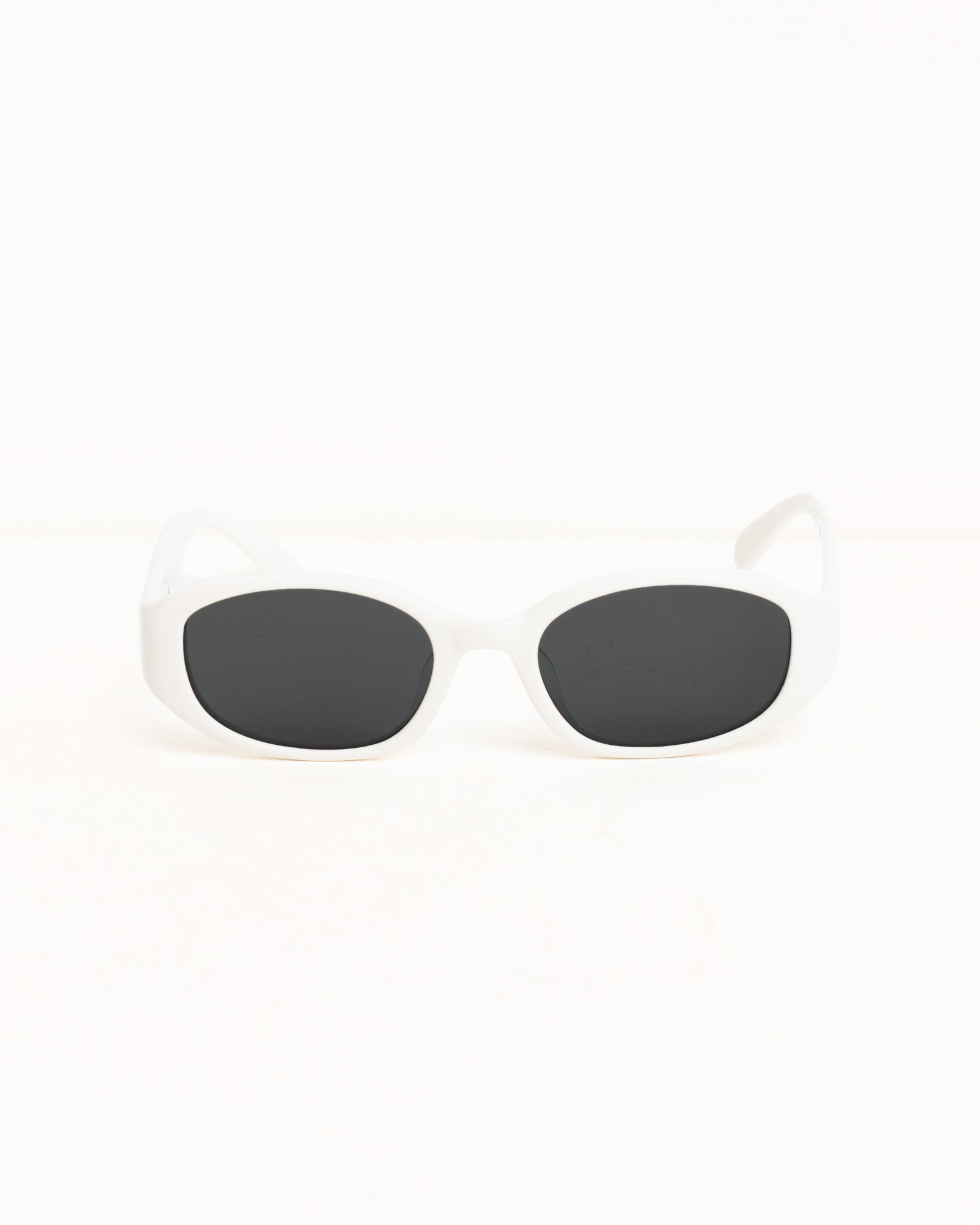 ROMAN SUNGLASSES, Bone/Black Lens