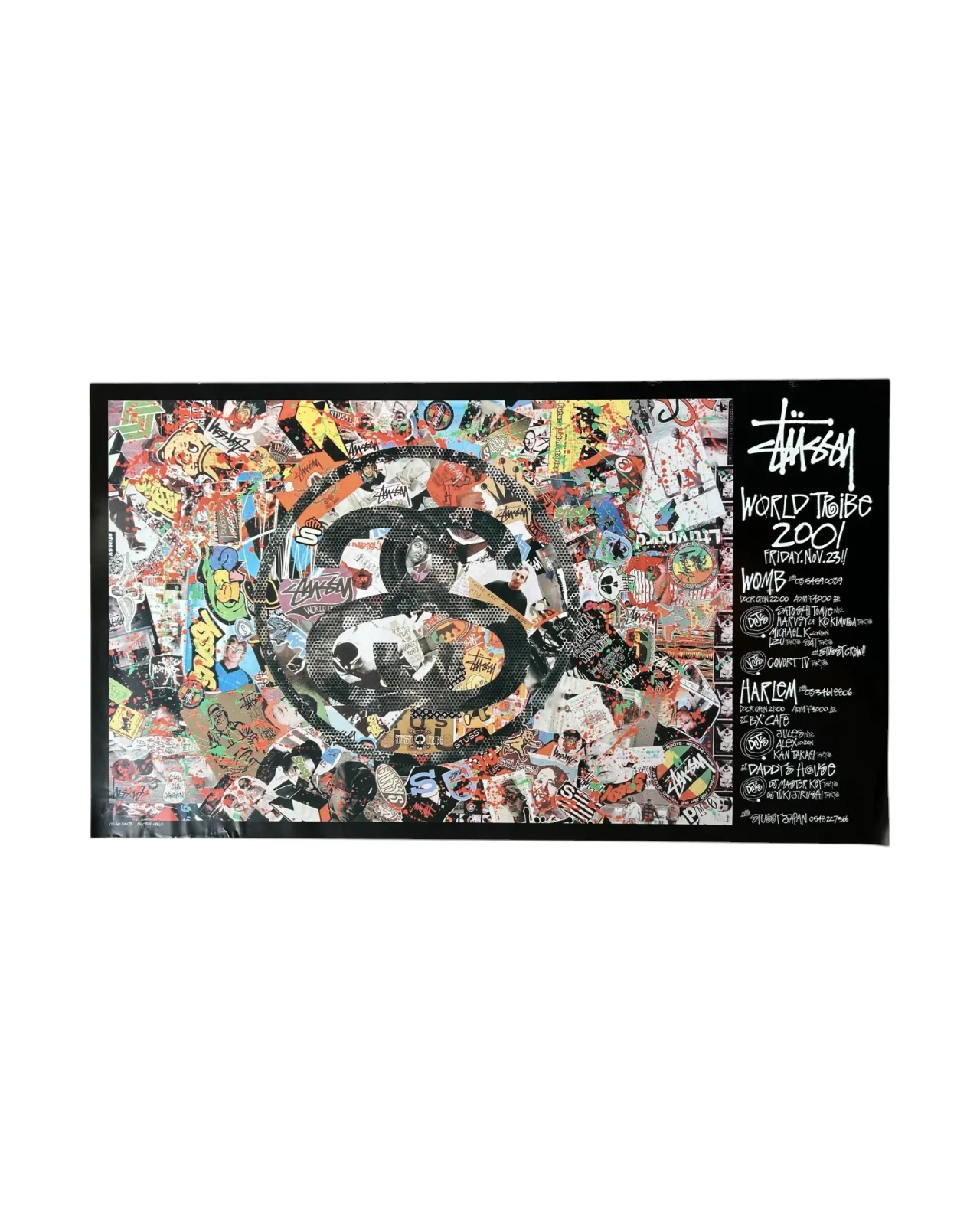 World Tribe 2001 Poster, Multicolor